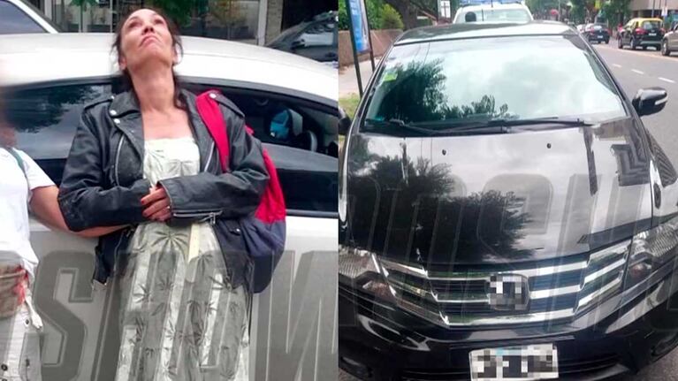 Las fotos que comprometen a Ernestina Pais tras negarse a un control de alcoholemia