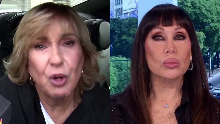 El inesperado gesto de Georgina Barbarossa con Moria Casán tras años de pelea