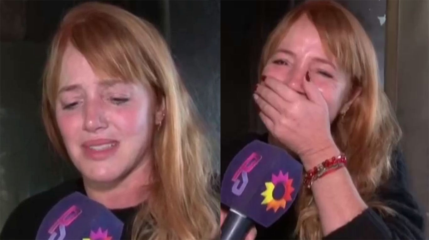 La emoción de la actriz Carolina Ibarra tras recibir donaciones en vivo después del incendio de su departamento