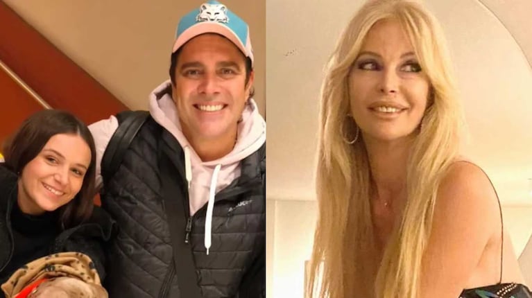 Graciela Alfano se reencontró con Matías Alé y novia Martina