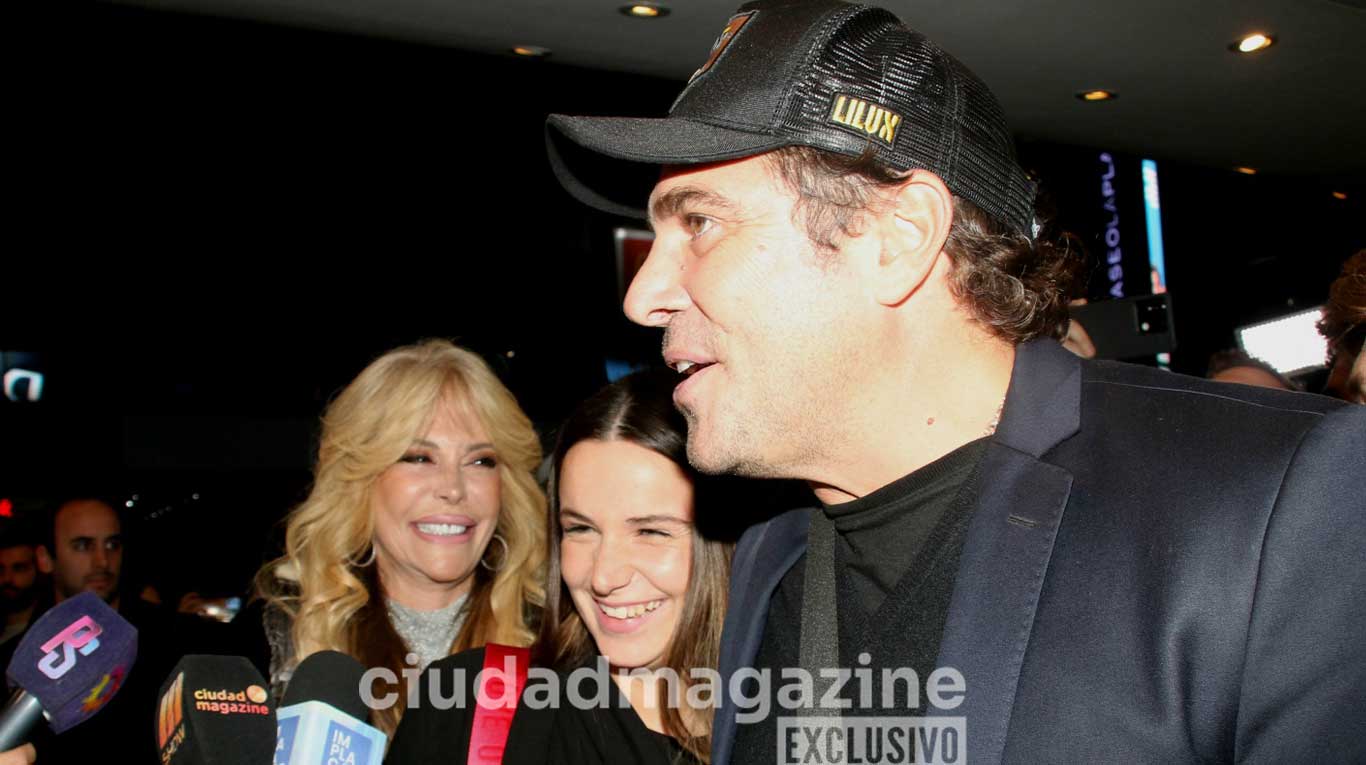 Graciela Alfano se reencontró con Matías Alé y novia Martina