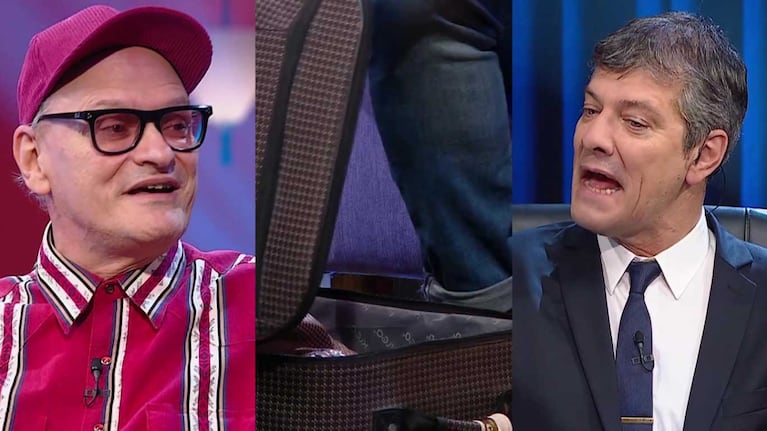El inesperado objeto que Carlos Belloso sacó de una valija en pleno programa de Pergolini