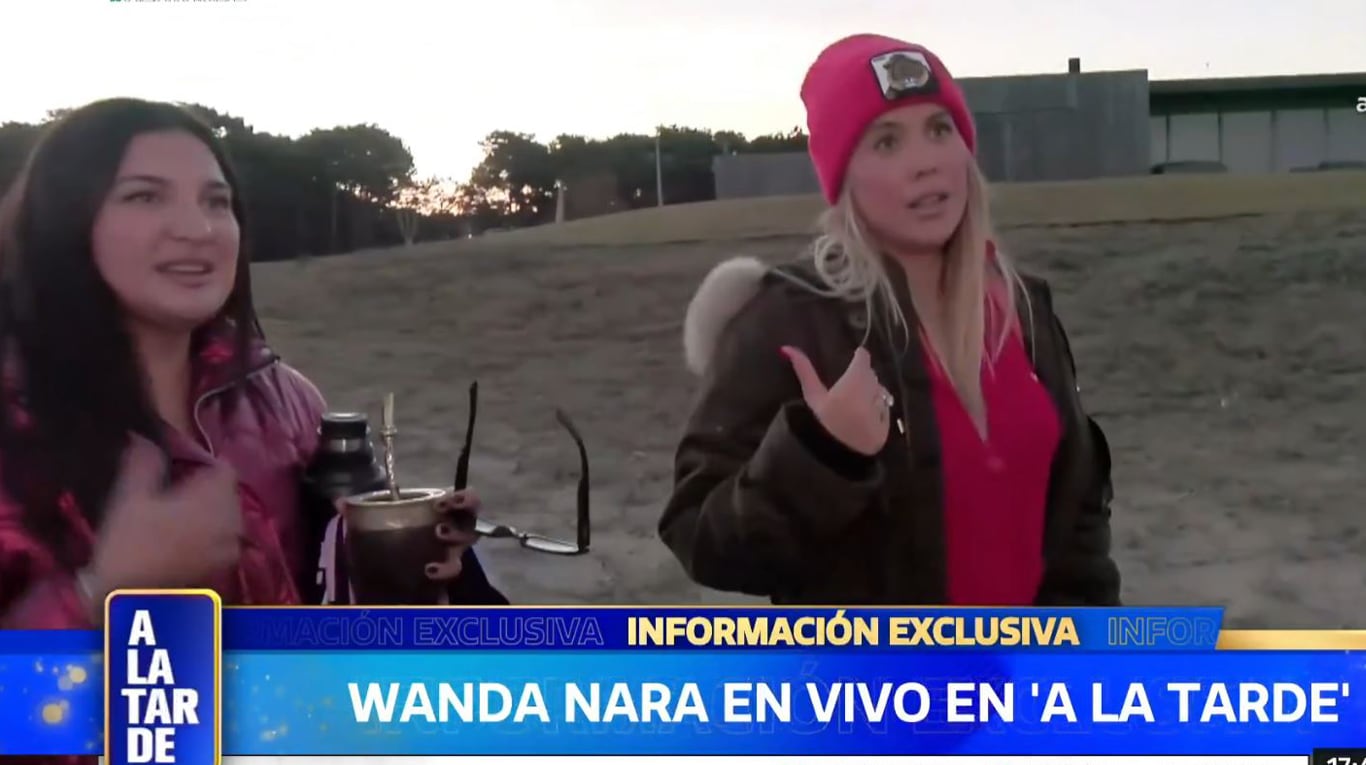 Video: Wanda salva a un notero