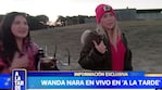 Video: Wanda salva a un notero