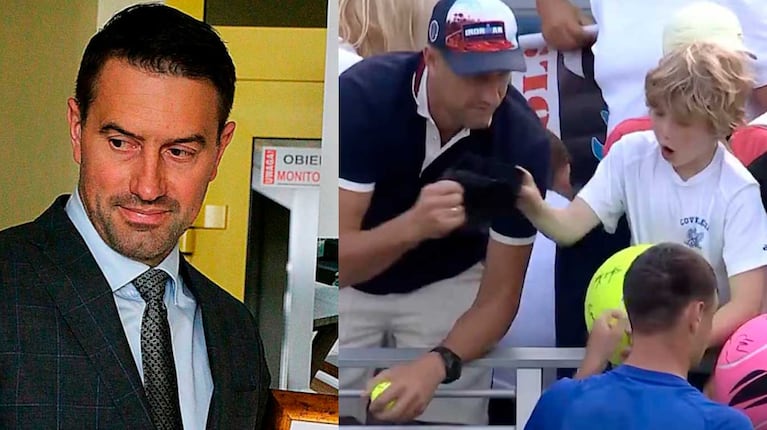 El millonario que pasó del lujo al escándalo por arrebatarle una gorra a un niño en el US Open