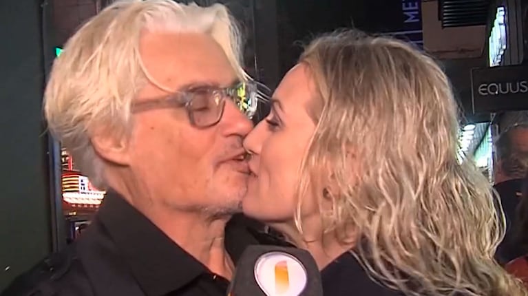 Roberto Pettinato fue sorprendido con nueva novia en la calle: besos apasionados y declaración de amor