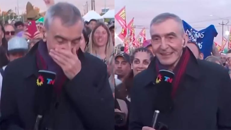 Nelson Castro peregrinó a Luján, revolucionó la caminata y se emocionó hasta las lágrimas: “No puedo ni relatar”