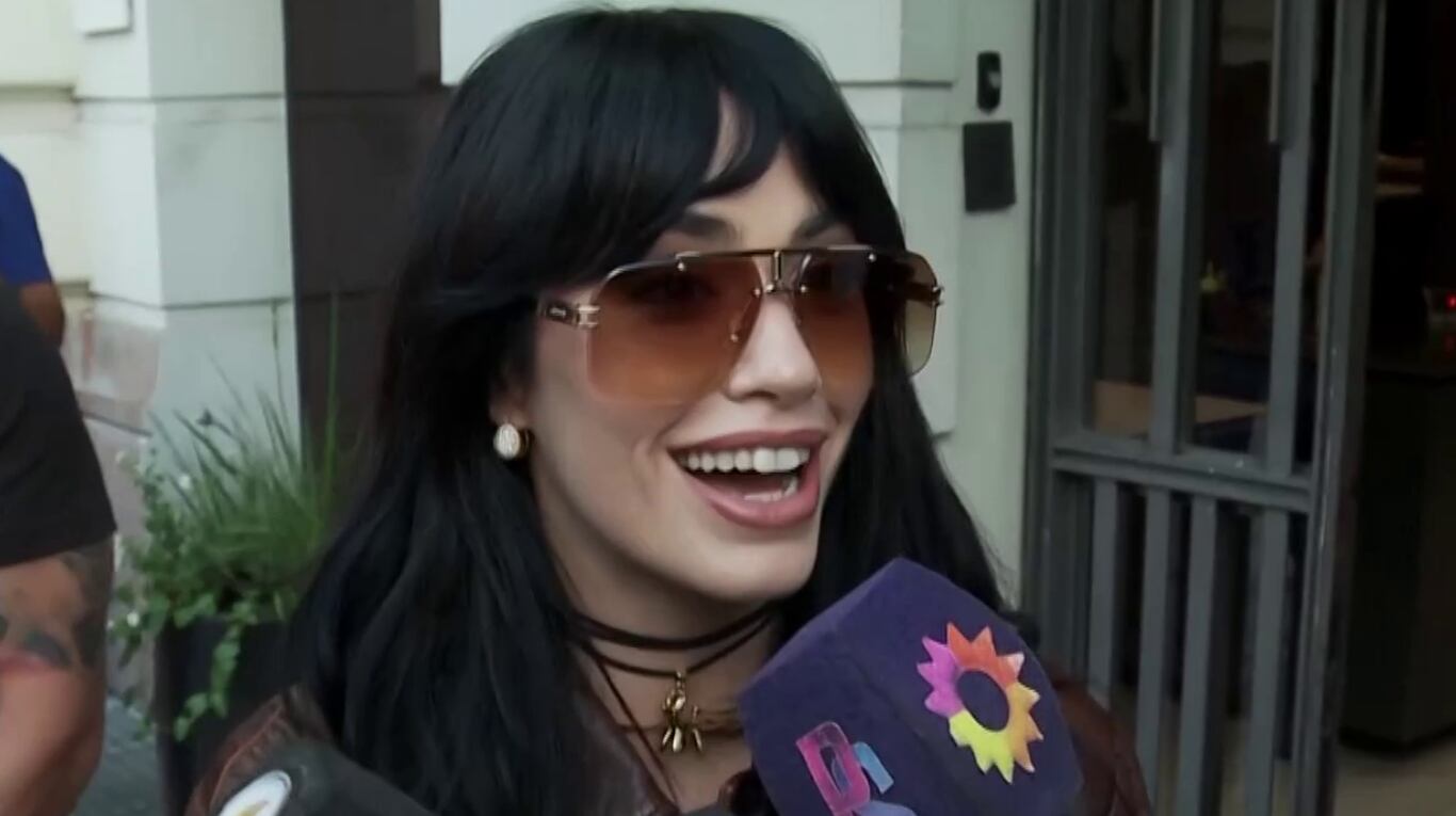 La felicidad de Lali Espósito tras grabar para la serie de Moria Casán