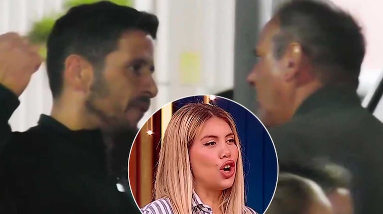 El novio de Wanda Nara amenazó a un cronista frente a la conductora: “Me dijo que me iba a…”