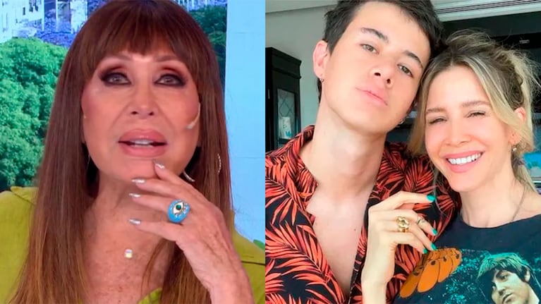 La reacción de Moria Casán tras ver al hijo de Guillermina Valdés imitándola: “¡Ese chico!”