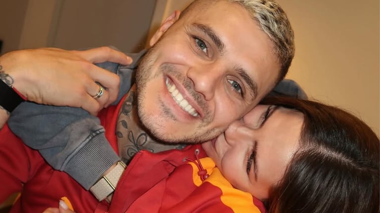La China Suárez felicitó a Mauro Icardi por romper un récord pero un detalle encendió todas las alarmas