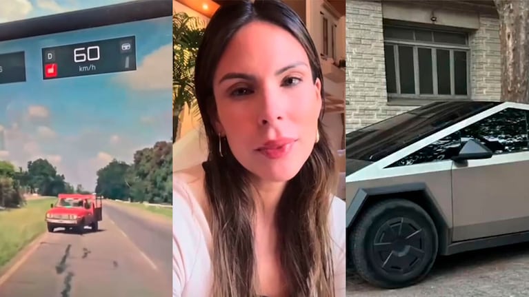El fuerte descargo de Barby Franco tras el accidente que sufrió con su hija en el Tesla: “Estamos bien”