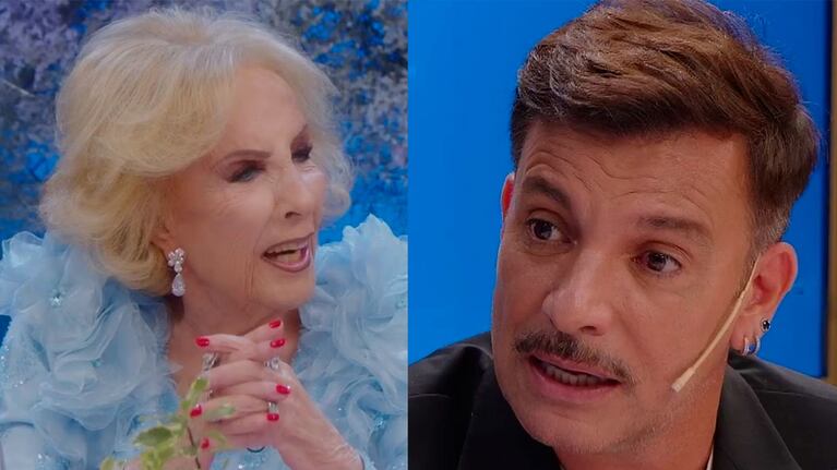 Así reaccionó Mirtha Legrand al ver el nuevo look de Martín Bossi: “¡Te dejaste el...!"