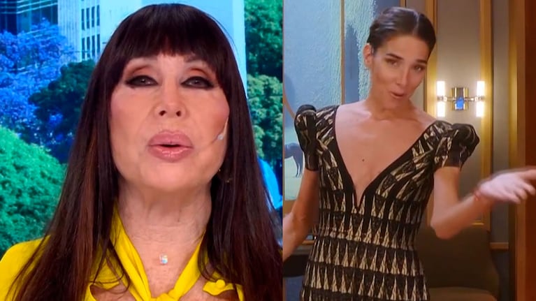 Moria Casán ventiló un picante chisme de Juana Viale en vivo
