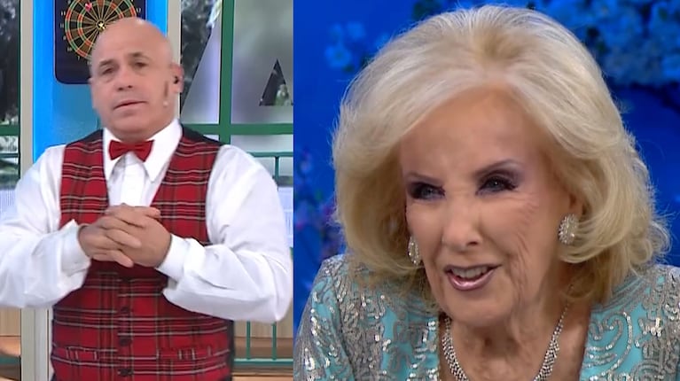 Bicho Gómez le pidió disculpas a Mirtha Legrand por hacer un chiste de mal gusto sobre la diva