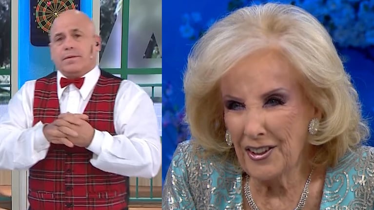 Bicho Gómez le pidió disculpas a Mirtha Legrand por hacer un chiste de mal gusto sobre la diva