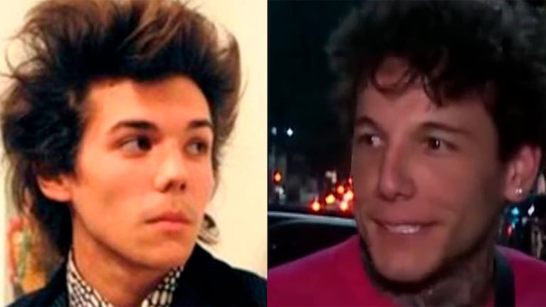 Se supo cómo es la relación de Alex Caniggia con Axel, el hermano no mediático que se dedica a la pintura