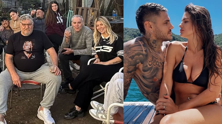 El gesto del papá de Mauro Icardi cuando una cronista le preguntó si acepta a la China Suárez como nuera
