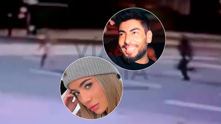 Facundo Moyano salió corriendo tras Candela Arizaga: el video del escándalo