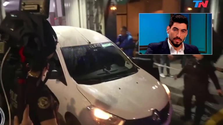 Trasladaron a Facundo Moyano: está camino a la Fiscalía para declarar en medio de un fuerte operativo