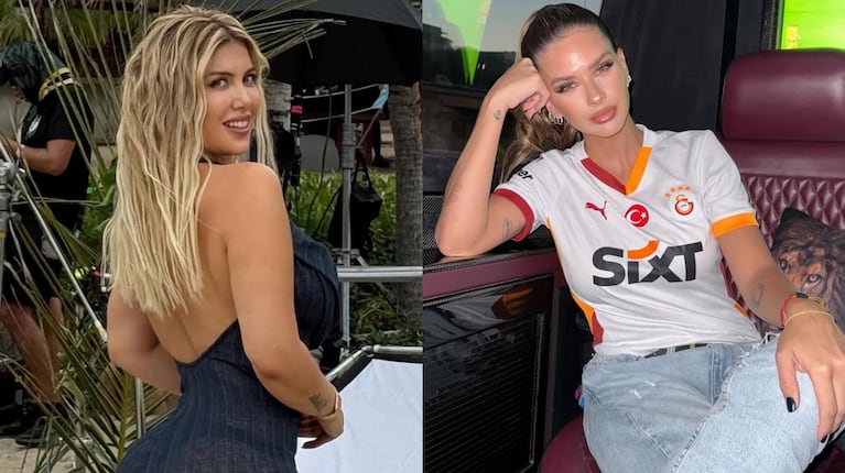 Wanda Nara reaccionó con un contundente video al posteo de la China Suárez con sus hijos