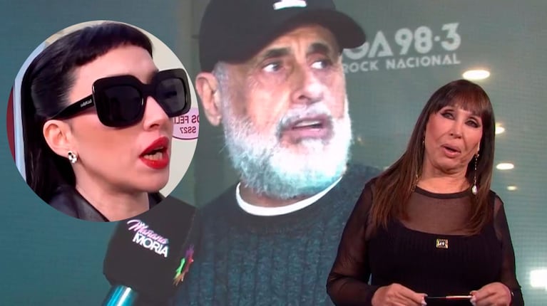Moria Casán le respondió a Jorge Rial tras sus dichos sobre Sofía Gala: “Es un viudo del aire”