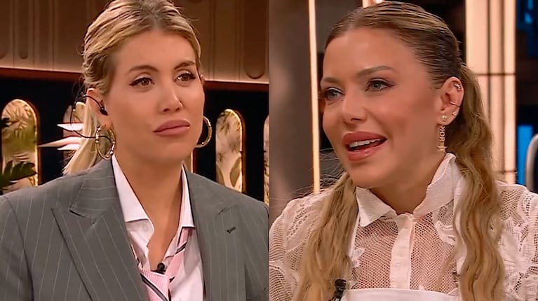 Evangelina Anderson se incomodó con las preguntas íntimas de Wanda Nara en MasterChef: “Que se vaya”