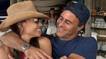 Pampita y Martín Pepa, a los besos y abrazos en Punta del Este