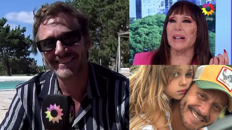 Benjamín Vicuña sorprendió a Moria Casán al hablar de Magnolia, su hija con China Suárez: “Creo que va a...”