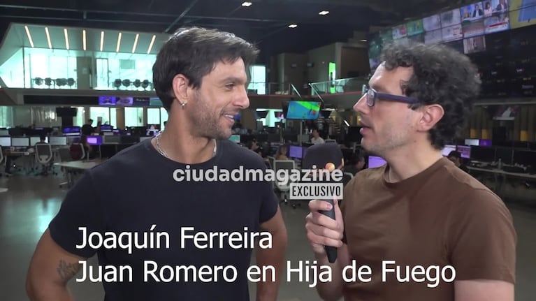 Joaquín Ferreira la rompe en La Hija del Fuego con la China Suárez y reveló si habrá segunda temporada