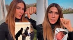 Video: Catherine Fulop se mostró fascinada con su nieta y casi revela su carita sin permiso