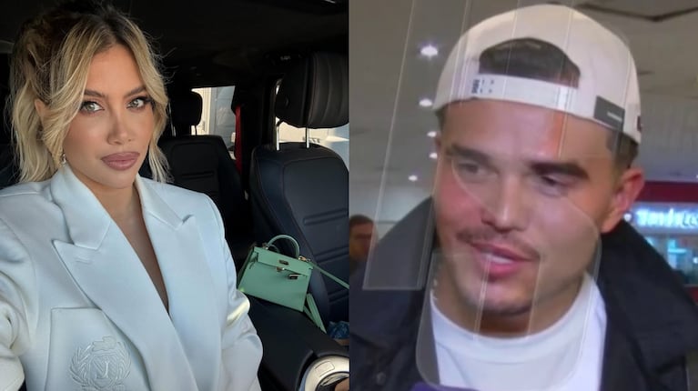 Qué dijo Daniel Guzmán Jr. sobre los mensajes con Wanda Nara en las redes