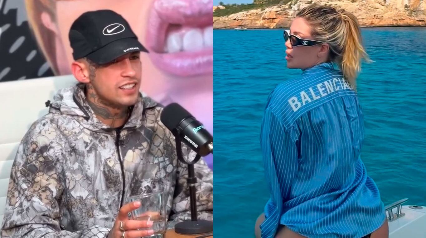 L-Gante habló de Romántiko, la canción que le dedicó a Wanda Nara
