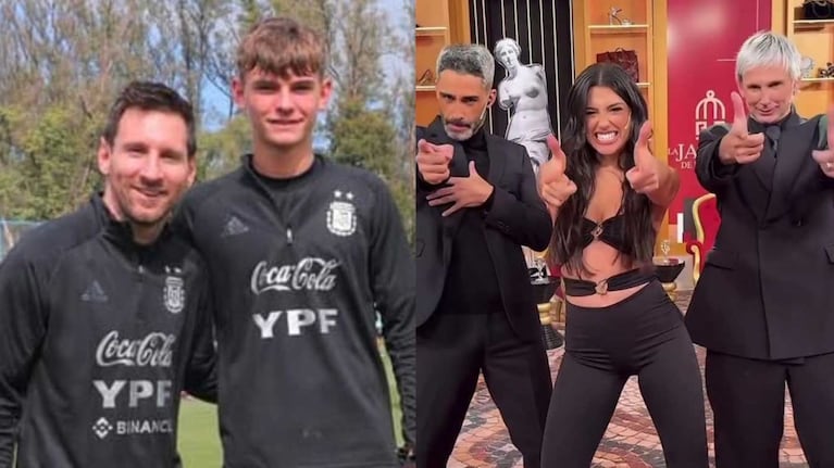 Nico Paz, el reemplazo de Messi en la Selección, y su insólita conexión con La jaula de la Moda