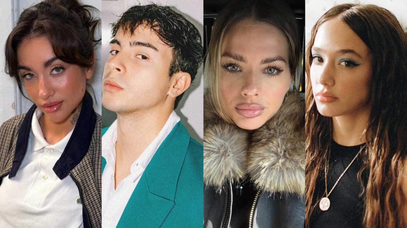 Rusherking habló de María Becerra, Ángela Torres y la China Suárez