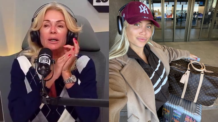 Yanina Latorre reveló el inesperado inconveniente que sufrió Wanda Nara al regresar a la Argentina