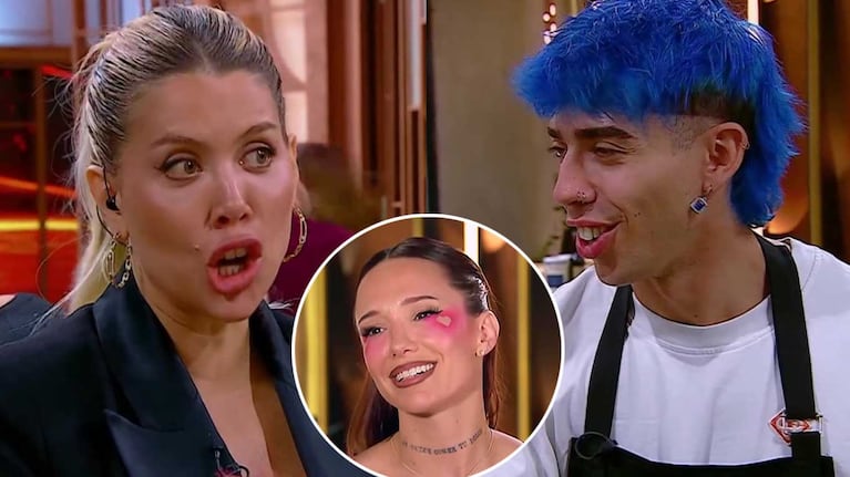 Wanda Nara fue por todo o nada con Luck Ra y le preguntó por La Joaqui: “Monstruo o cornudo”