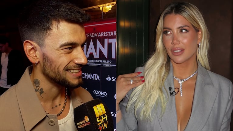 Agus Bernasconi habló de los rumores de romance con Wanda Nara tras su película juntos: “Nosotros...”