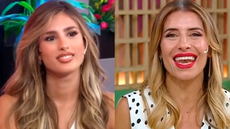 Julieta Poggio desmintió en vivo a Mariana Brey tras la acusación de “bebotear” a Nico Occhiato