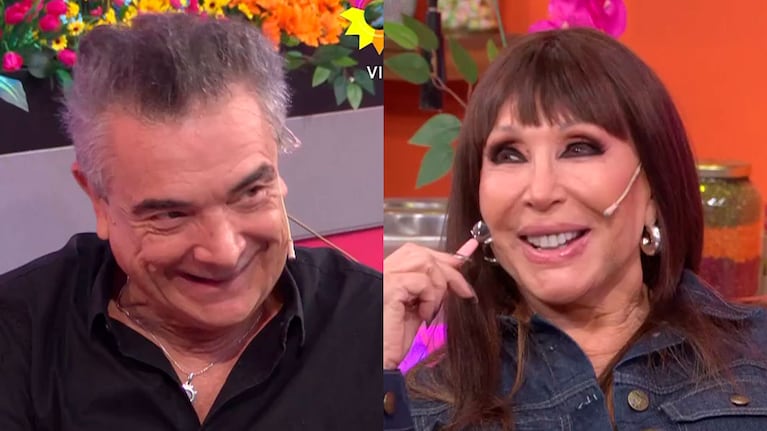 “Qué garca”: Nito Artaza hizo una confesión íntima y Moria Casán lo censuró en vivo
