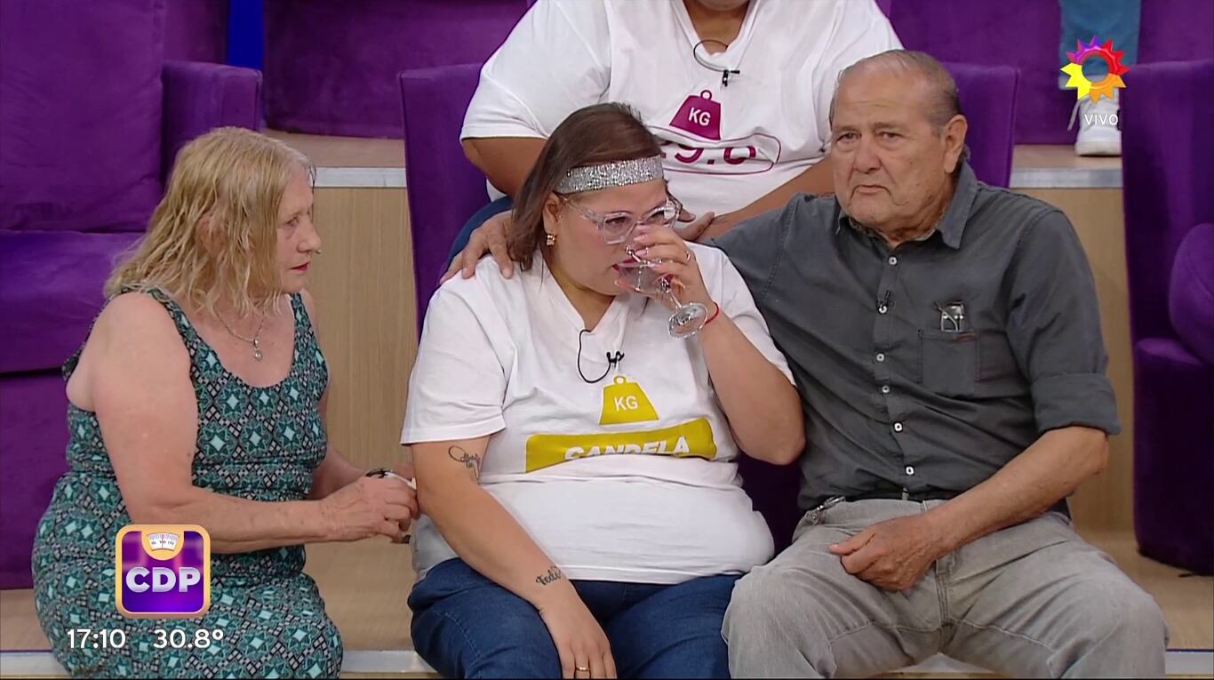 Candela se descompensó antes del pesaje que definía su alta en Cuestión de Peso