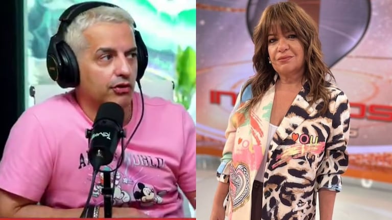 Andrea Taboada quedó afuera de Intrusos y Ángel de Brito fue letal con su ex panelista