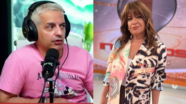 Andrea Taboada quedó afuera de Intrusos y Ángel de Brito fue letal con su ex panelista