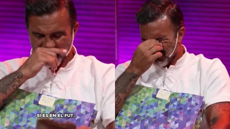 El desconsolado llanto de Fabián Cubero al leer un consejo de su padre: “Lo recuerdo siempre”