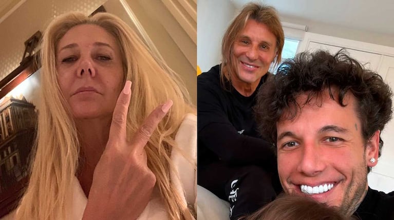 Alex Caniggia se mostró con Claudio Paul y su hija y cruzó a Charlotte y Nannis: “A la gilada ni cabida”