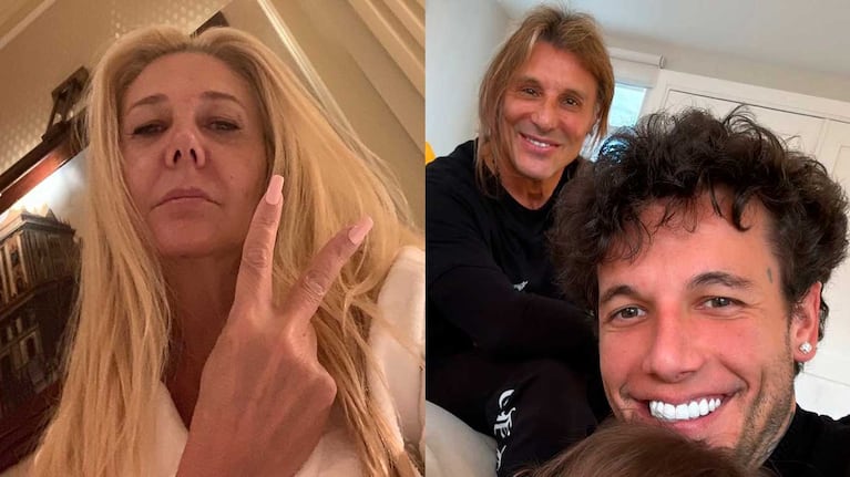 Alex Caniggia se mostró con Claudio Paul y su hija y cruzó a Charlotte y Nannis: “A la gilada ni cabida”
