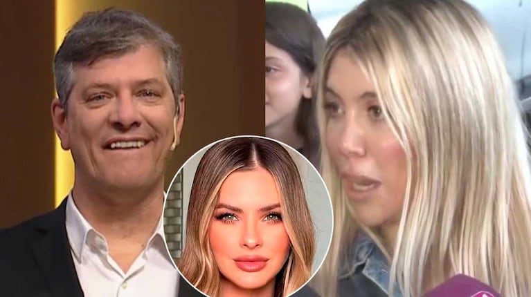 Mario Pergolini reaccionó en vivo a una insólita frase de Wanda Nara contra la China Suárez