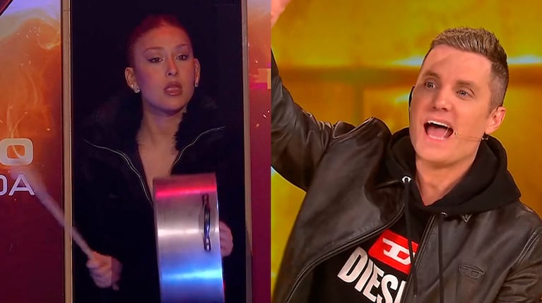 Gran Hermano: Campanita irrumpió en El Debate y Santiago del Moro reaccionó en vivo
