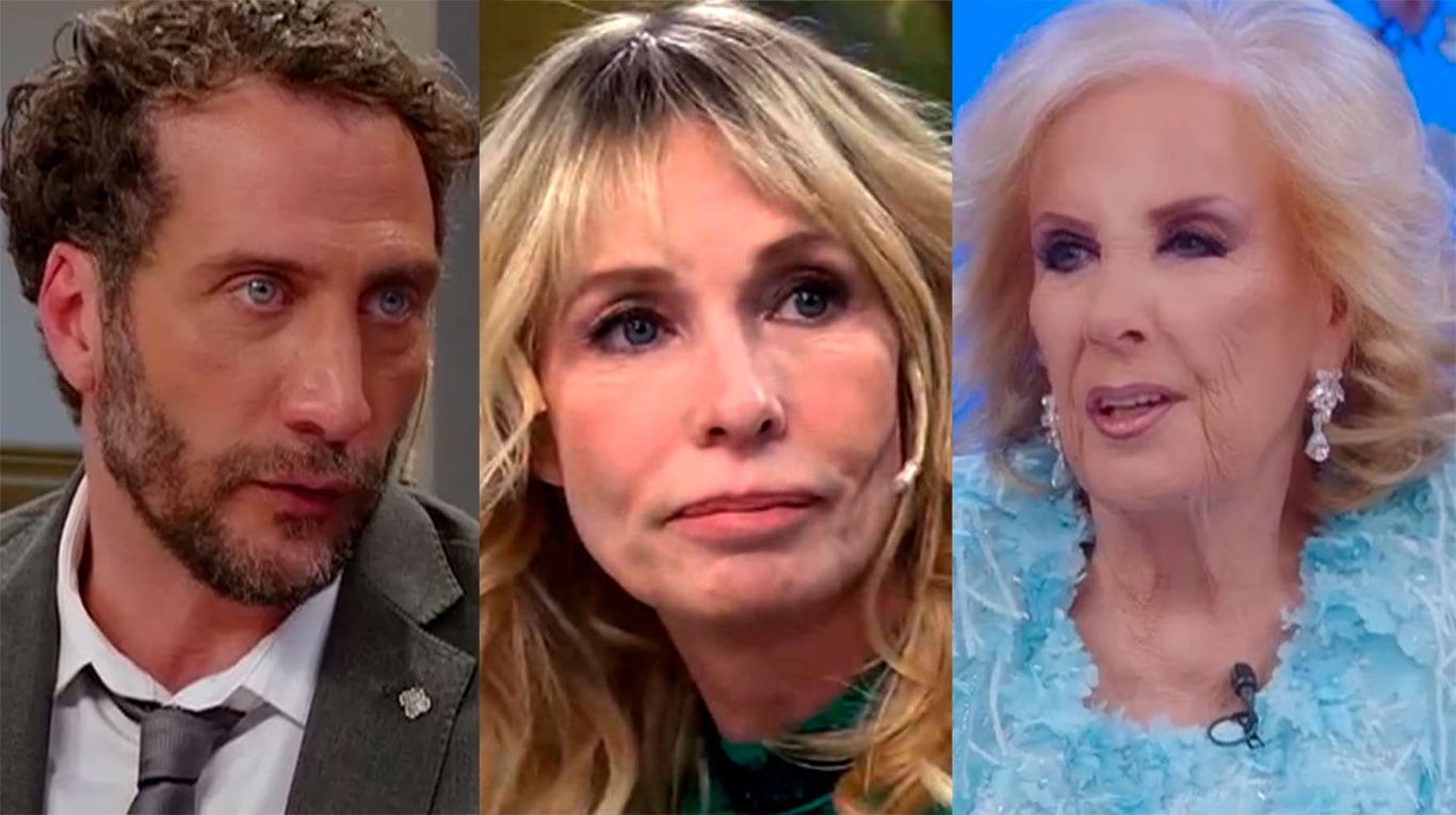 La inesperada pregunta de Mirtha Legrand a Luciano Cáceres sobre Gloria Carrá: su reacción 