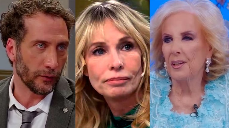 Mirtha Legrand incomodó a Luciano Cáceres con una pregunta sobre su ex Gloria Carrá: “Como todas...”